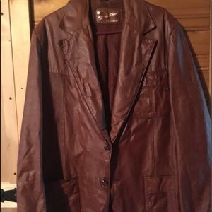 Men’s Etienne Aigner Leather Jacket size 44L